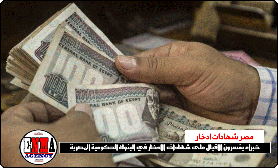 مصر:خبراء يفسرون الإقبال على شهادات الادخار في البنوك الحكومية المصرية