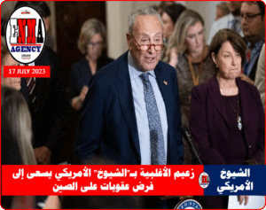 زعيم الأغلبية في مجلس الشيوخ الأميركي تشاك شومر