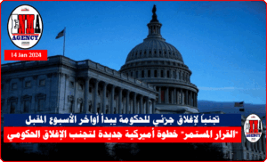 القرار المستمر تفاديا للإغلاق الجزئي قرار الكونغرس الأني المرتقب