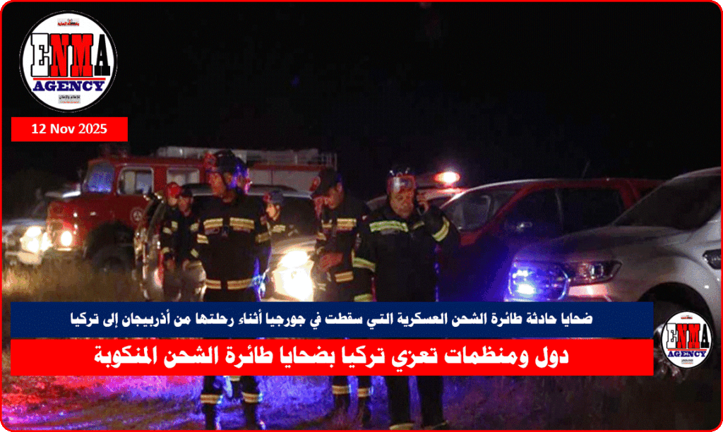 حادثة طائرة الشحن العسكرية التي سقطت في جورجيا أثناء رحلتها من أذربيجان إلى تركيا